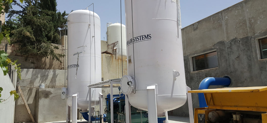 USAID Amman Water System - HydroAir Surge Tanks
