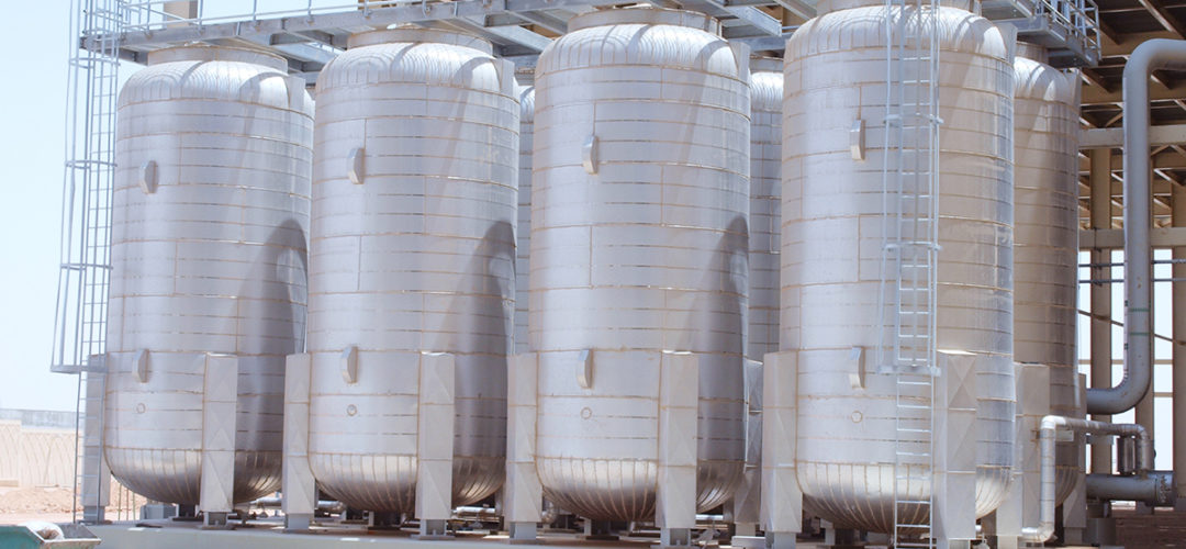 Princess Noura University - Wessels 8x46000L Bladder Expansion Tanks